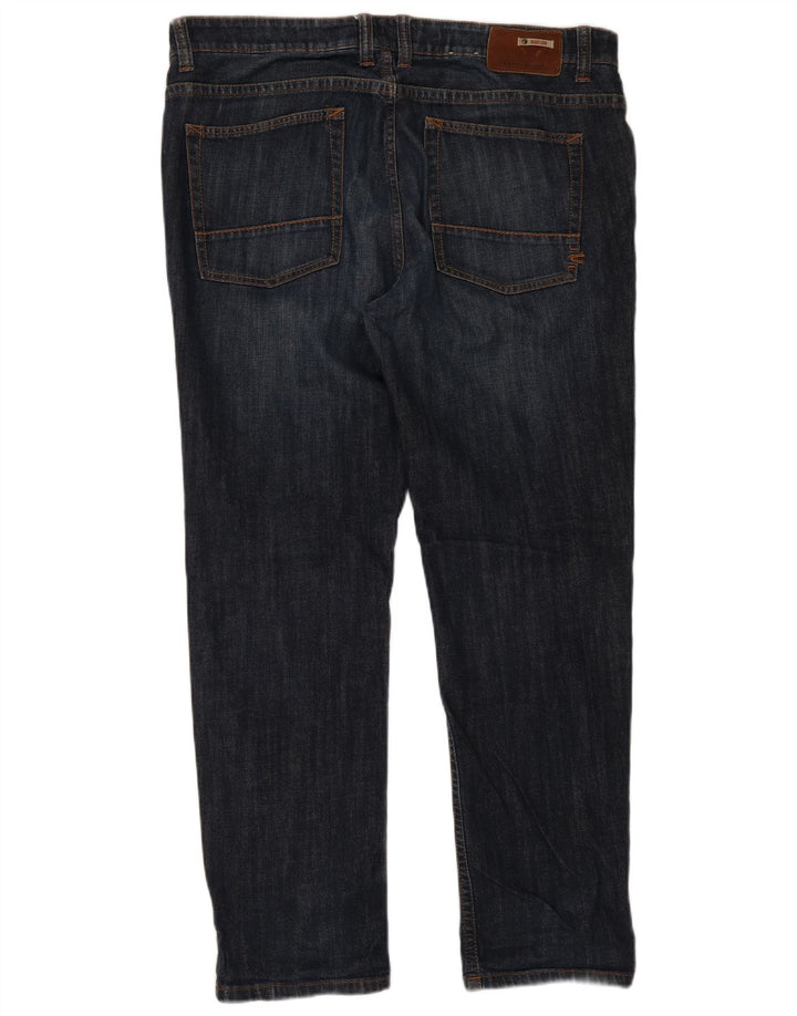 Jeans dritti Hudson da uomo Camel Active W40 L32 cotone blu