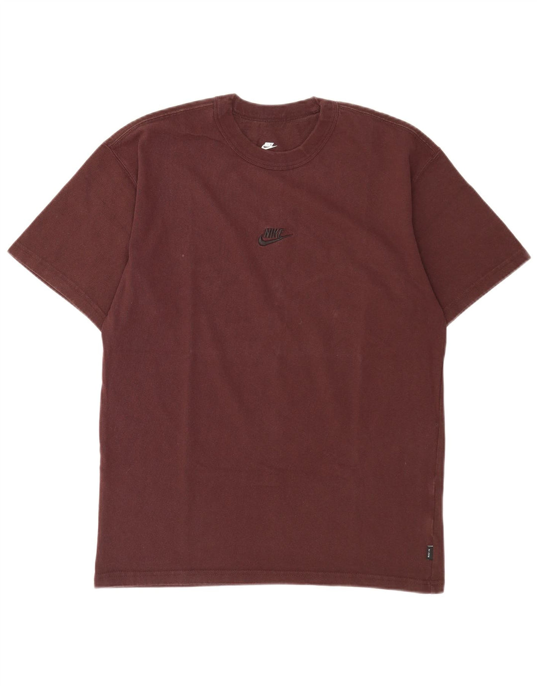 T-shirt Nike da uomo vestibilità ampia, piccola, in cotone marrone