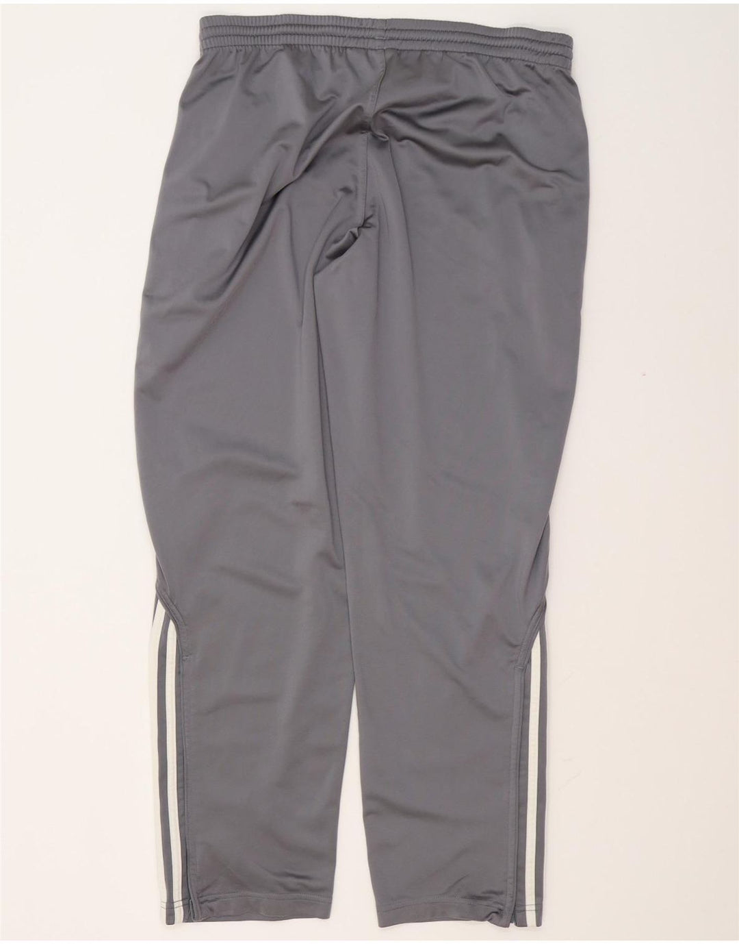 Pantaloni da tuta da uomo Adidas Joggers UK 38/40 Poliestere grigio medio