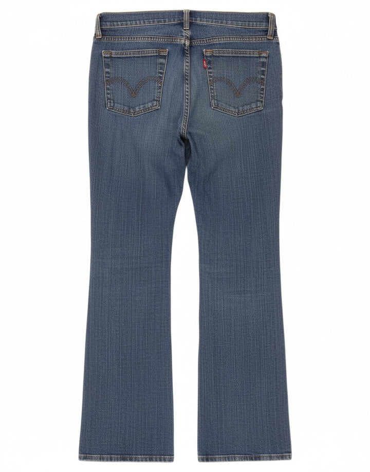 LEVI'S Womens Super Low Bootcut Jeans US 9 Medium W30 L31 Blue Cotton