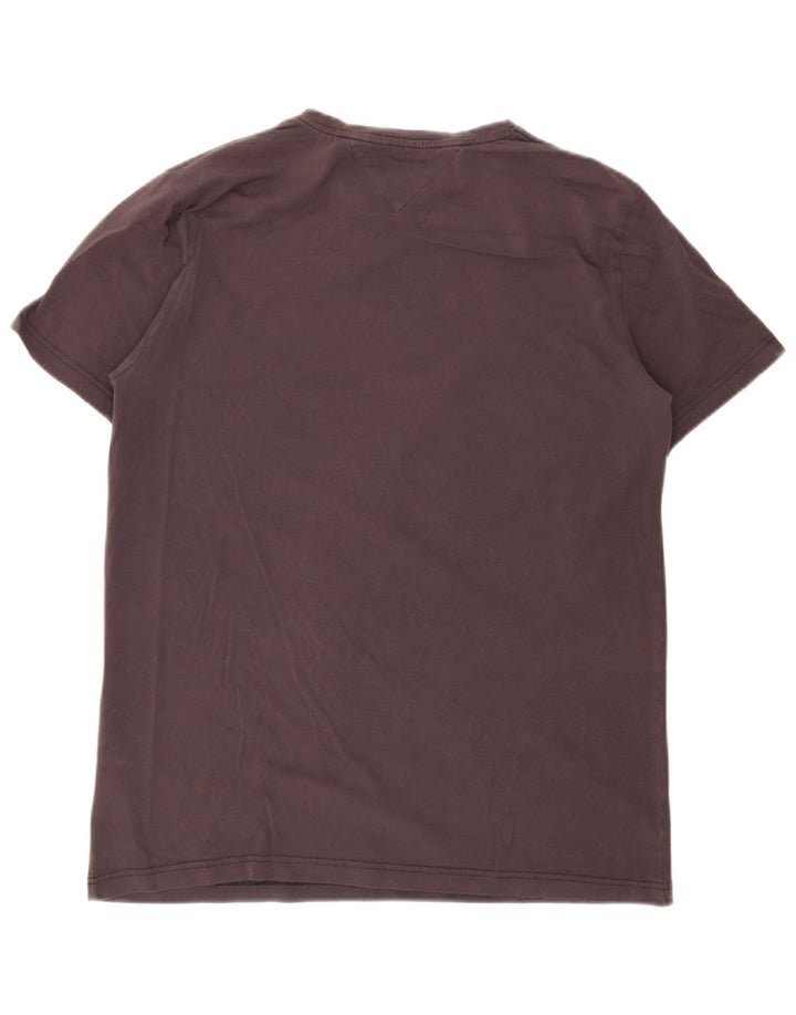 T-shirt da uomo Tommy Hilfiger Top 2XL cotone marrone
