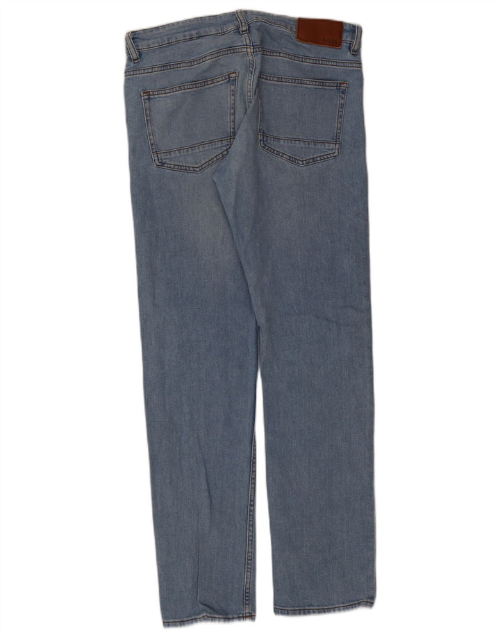 Jeans slim da uomo Hugo Boss W30 L32 cotone blu