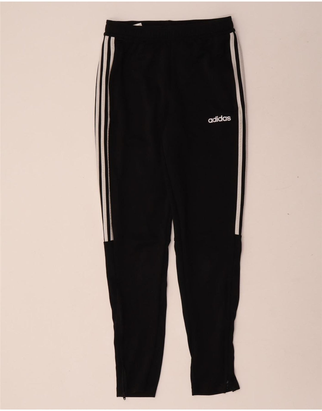 Pantaloni da tuta Adidas Aeroready da uomo piccoli in poliestere nero