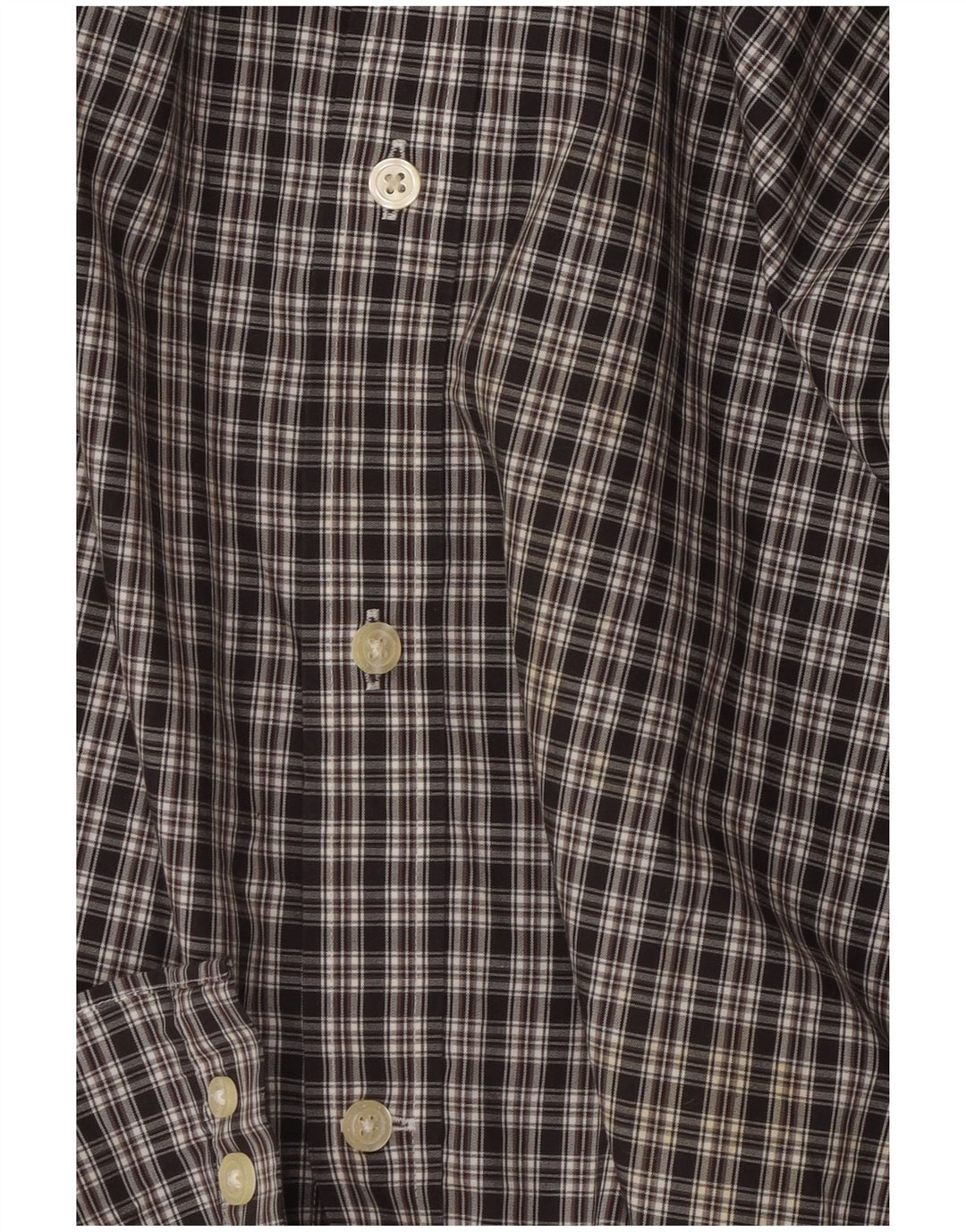 Camicia da uomo vestibilità comoda Eddie Bauer 2XL cotone a quadri nero
