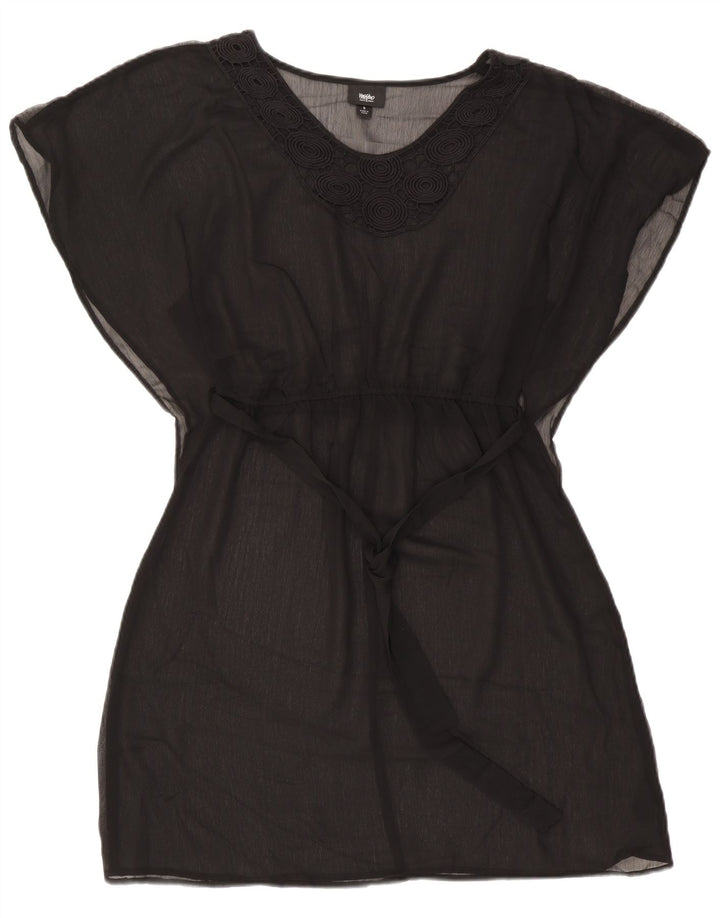 Abito da spiaggia da donna Mossimo UK 10 piccolo poliestere nero