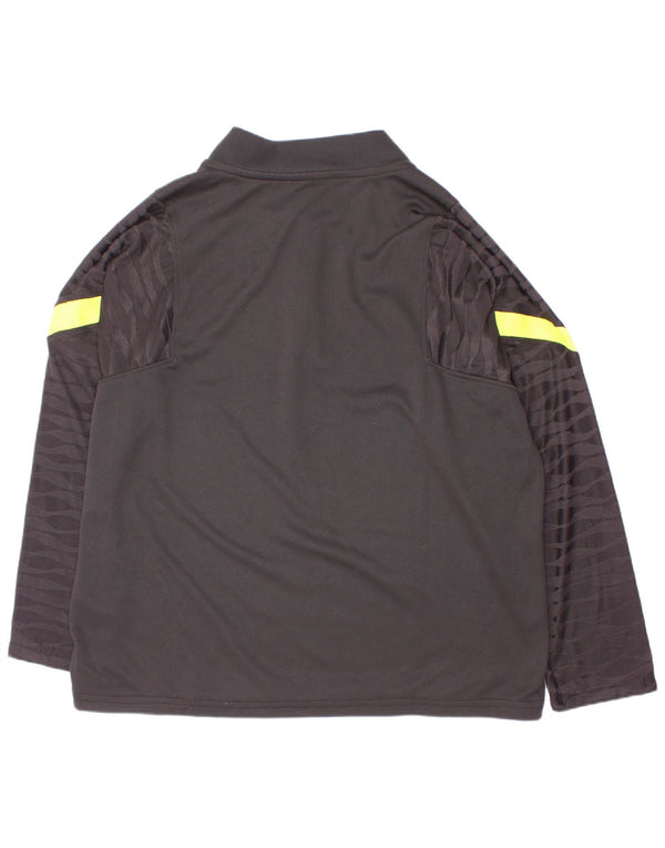 Top della tuta Nike da ragazzo con grafica pullover 10-11 anni, media, nera