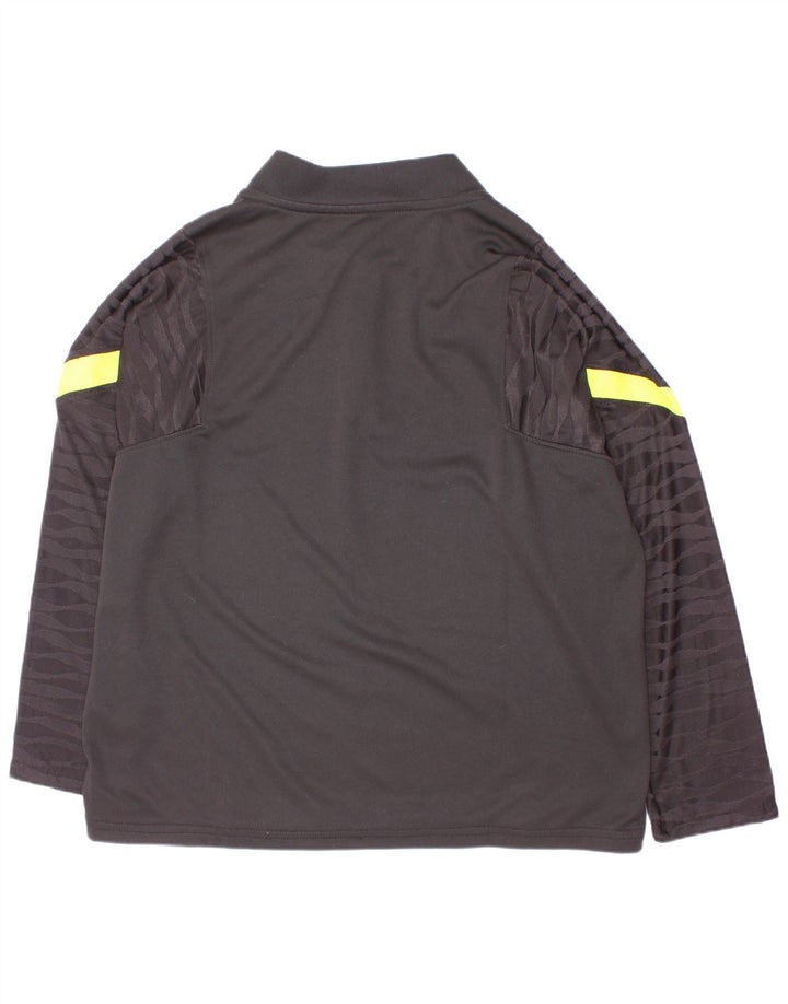 Top della tuta Nike da ragazzo con grafica pullover 10-11 anni, media, nera