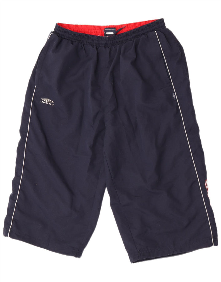 Pantaloncini sportivi Umbro da uomo Bermuda XL blu navy in poliestere