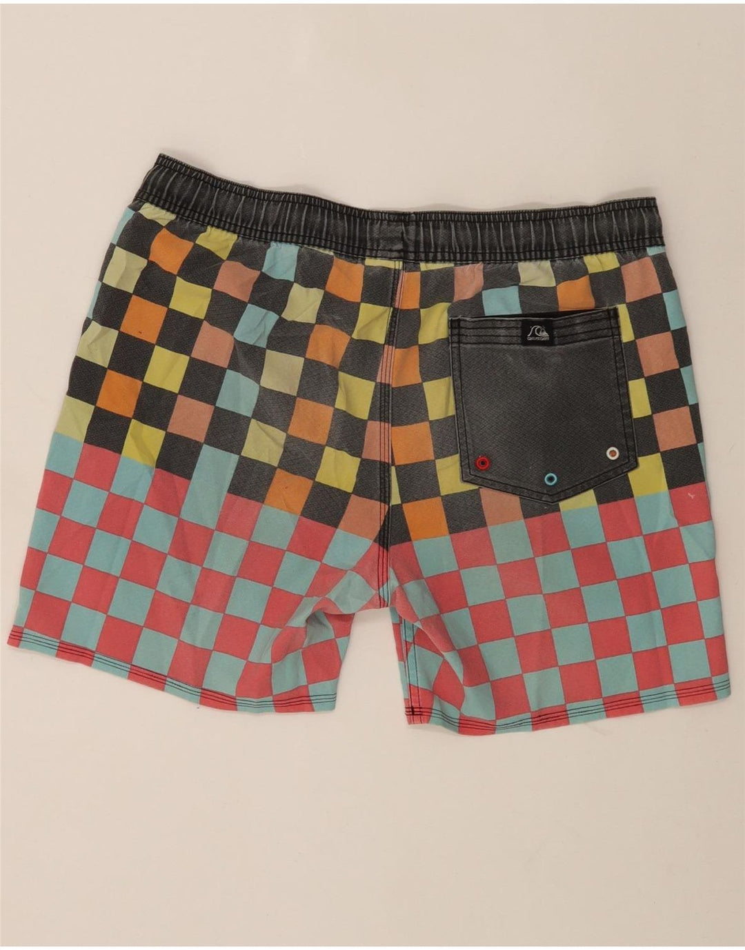 Pantaloncini da bagno da uomo Quiksilver Medie poliestere geometrico multicolore