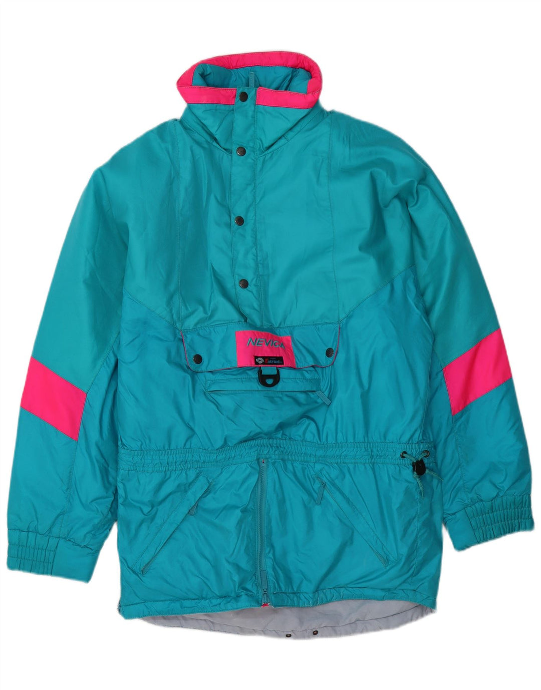Giacca anorak da uomo Nevica UK 38 Poliestere color block blu medio