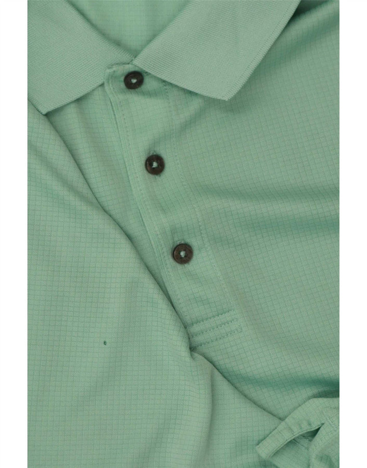 Polo da uomo Izod XL turchese poliestere