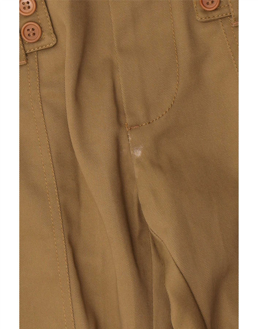 Pantaloni cargo bootcut da donna David Mayer IT 46 Large W31 L29 Cachi