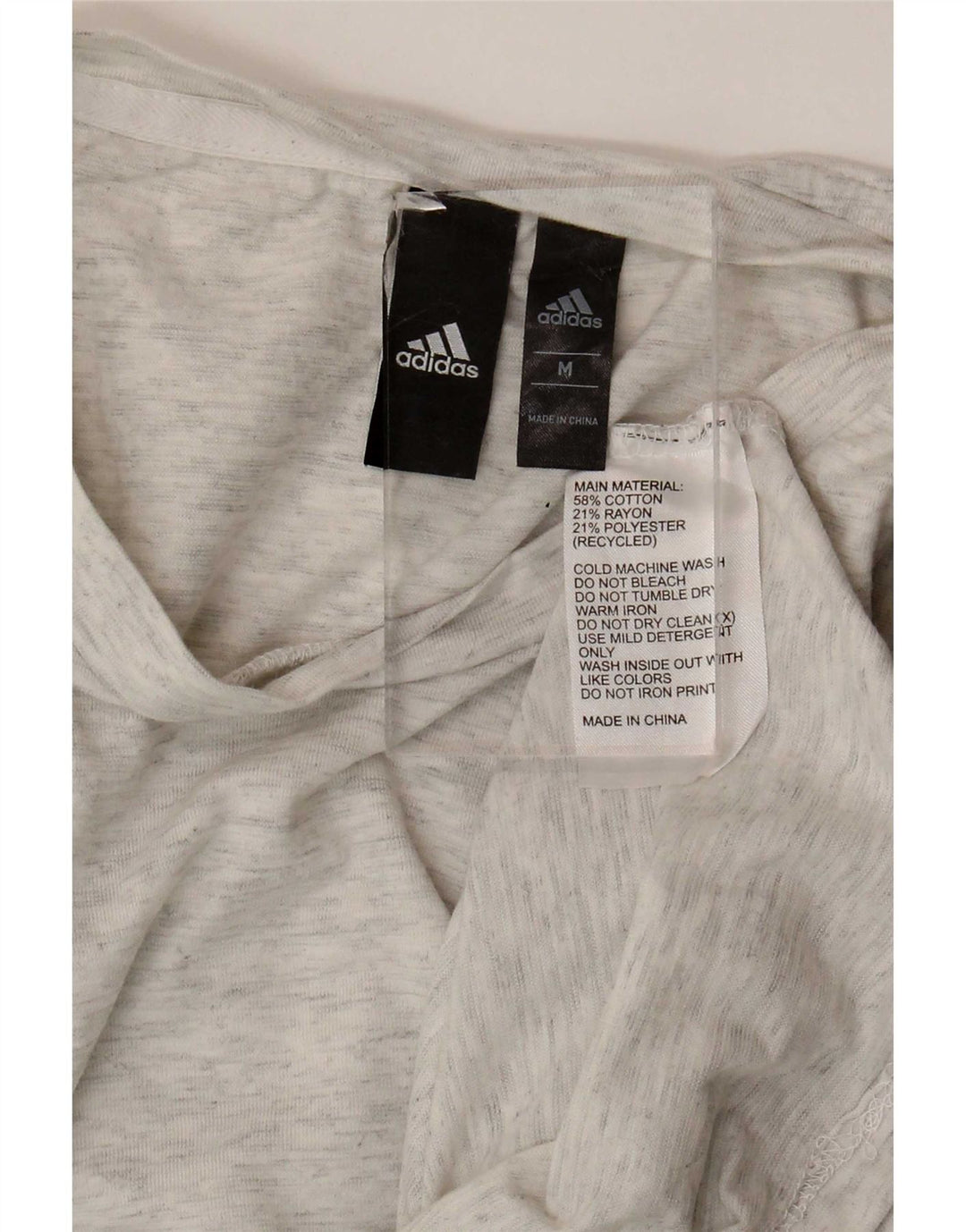 T-shirt da donna Adidas Top UK 12 cotone grigio medio