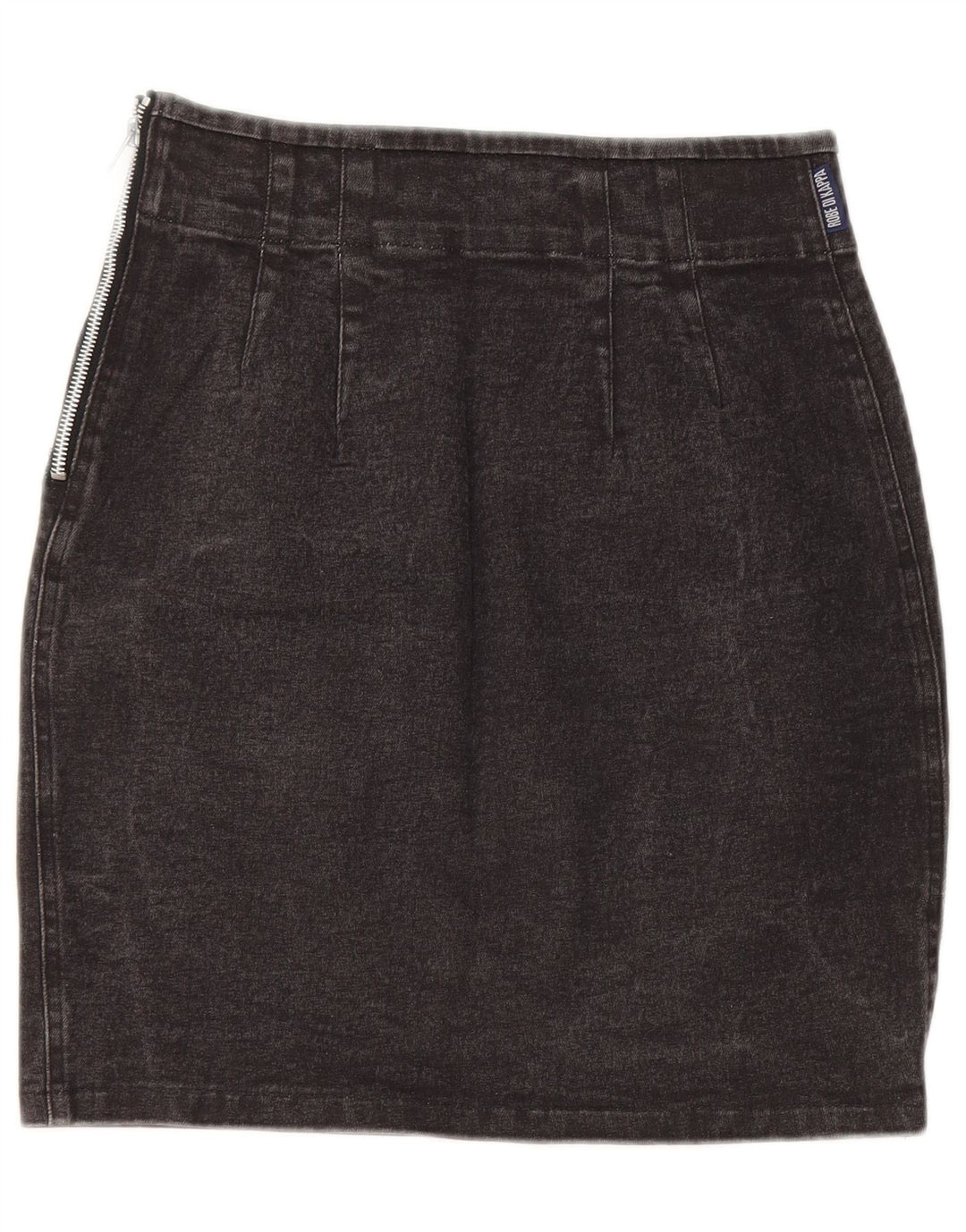 Gonna in denim Kappa da donna W26 piccola nera