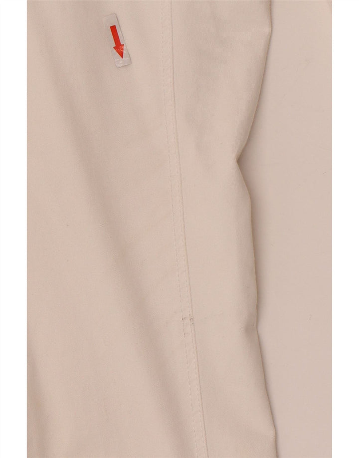 Pantaloni chino slim da uomo Massimo Dutti EU 42 Large W32 L31 Bianco
