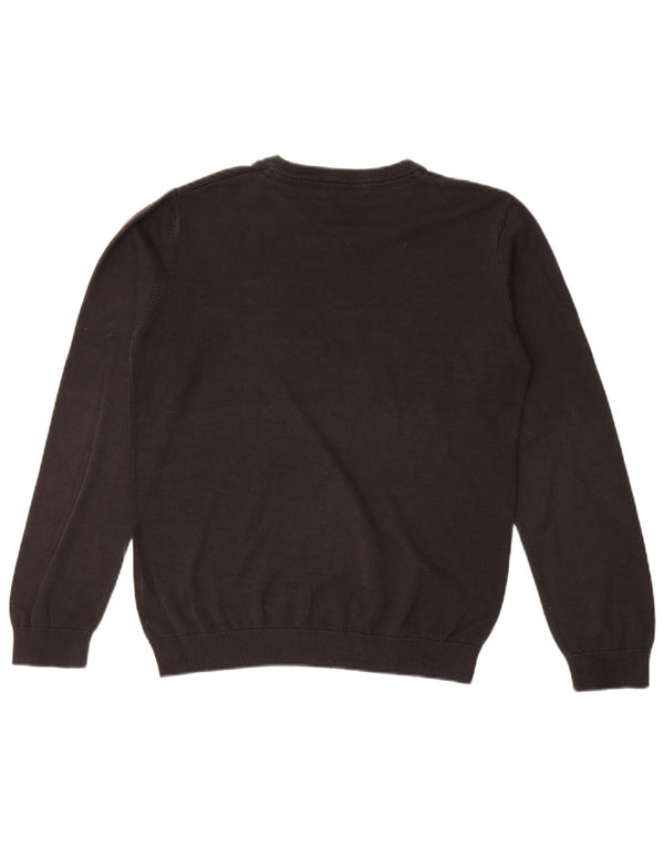 Maglione da ragazzo con scollo a V Marks & Spencer 14-15 anni in cotone nero
