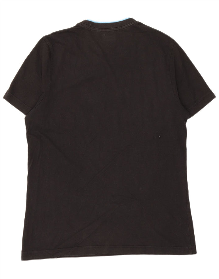 T-shirt grafica da uomo LOTTO Top nera media