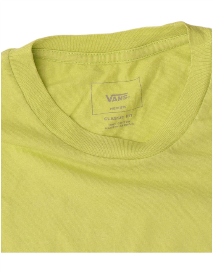 Maglietta da uomo Vans Classic Fit in cotone verde medio