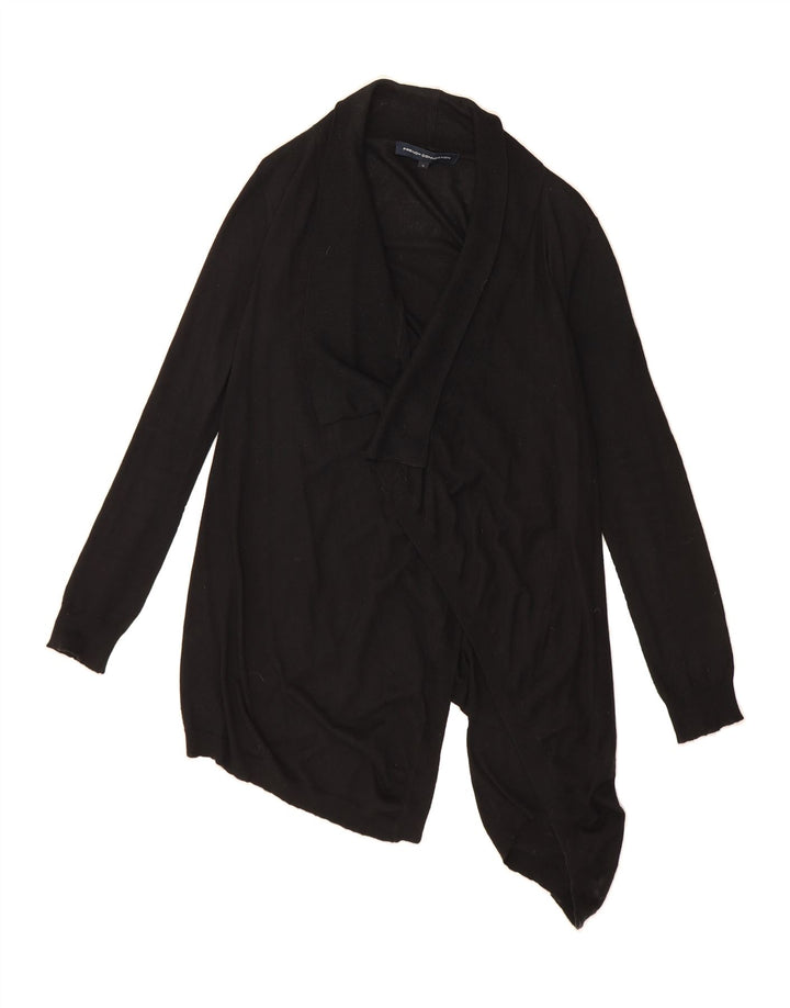 FRENCH CONNECTION Womens Oversized Cardigan Sweater UK 14 Medium Black Vintage French Connection and Second-Hand French Connection from Messina Hembry 