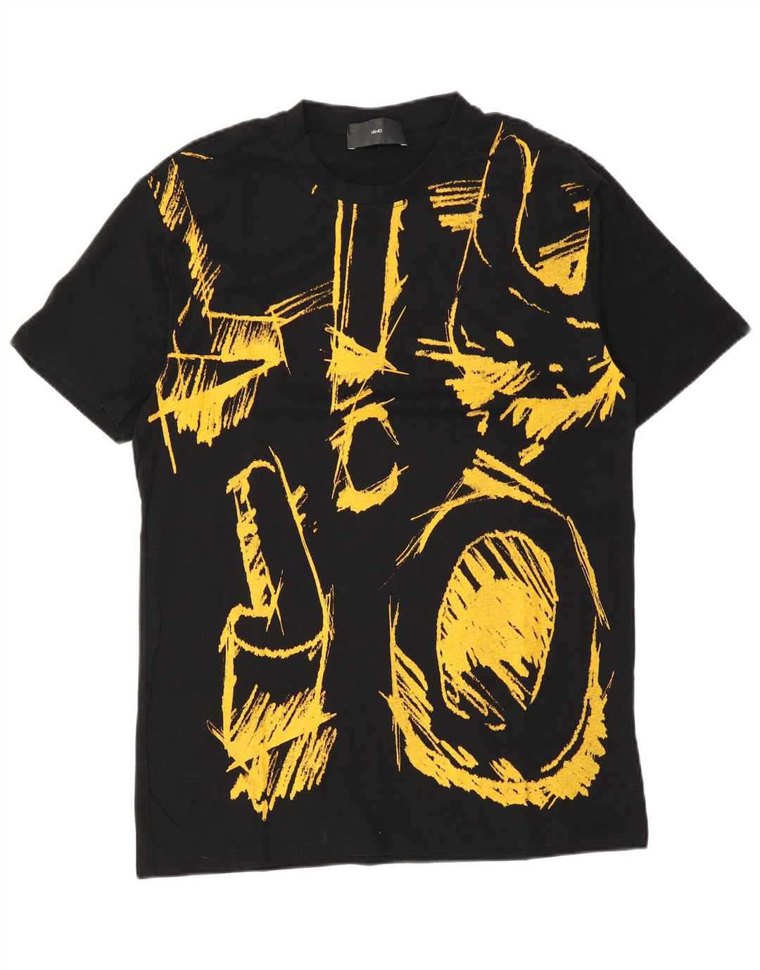 T-shirt grafica da uomo Liu Jo Top in cotone nero medio