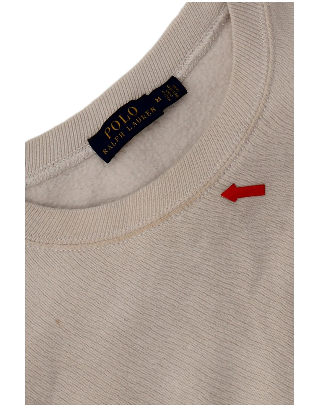 Polo Ralph Lauren Felpa grafica da donna Maglione UK 14 Grigio medio