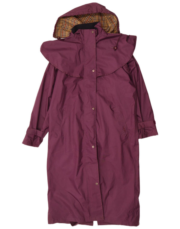 Trench oversize con cappuccio da donna Target Dry UK 14 grande poliestere viola