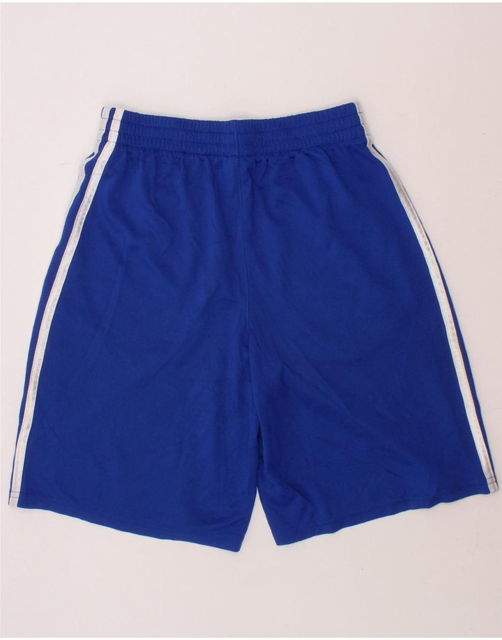 ADIDAS Boys Sport Shorts 10-11 Years Medium Blue Polyester Vintage Adidas and Second-Hand Adidas from Messina Hembry 
