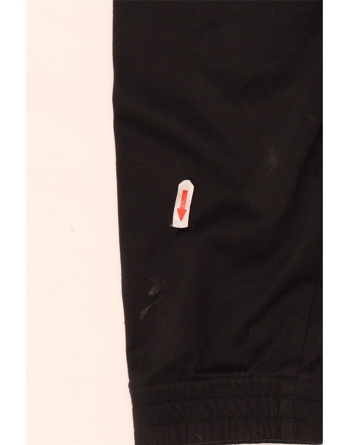Giacca da tuta da uomo Adidas UK 38/40 Medium Nero Poliestere