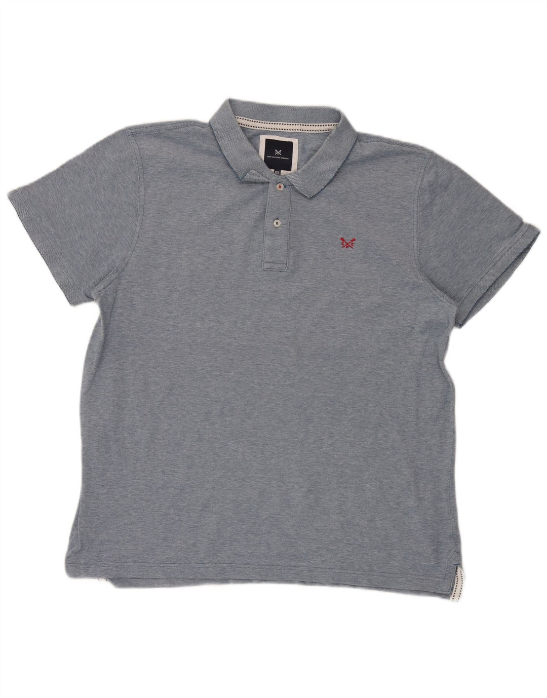 Crew Clothing Polo da uomo 3XL in cotone blu