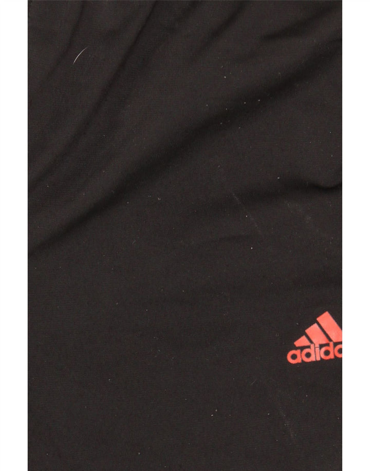 Pantaloni della tuta da ragazzo Adidas 13-14 anni in poliestere nero