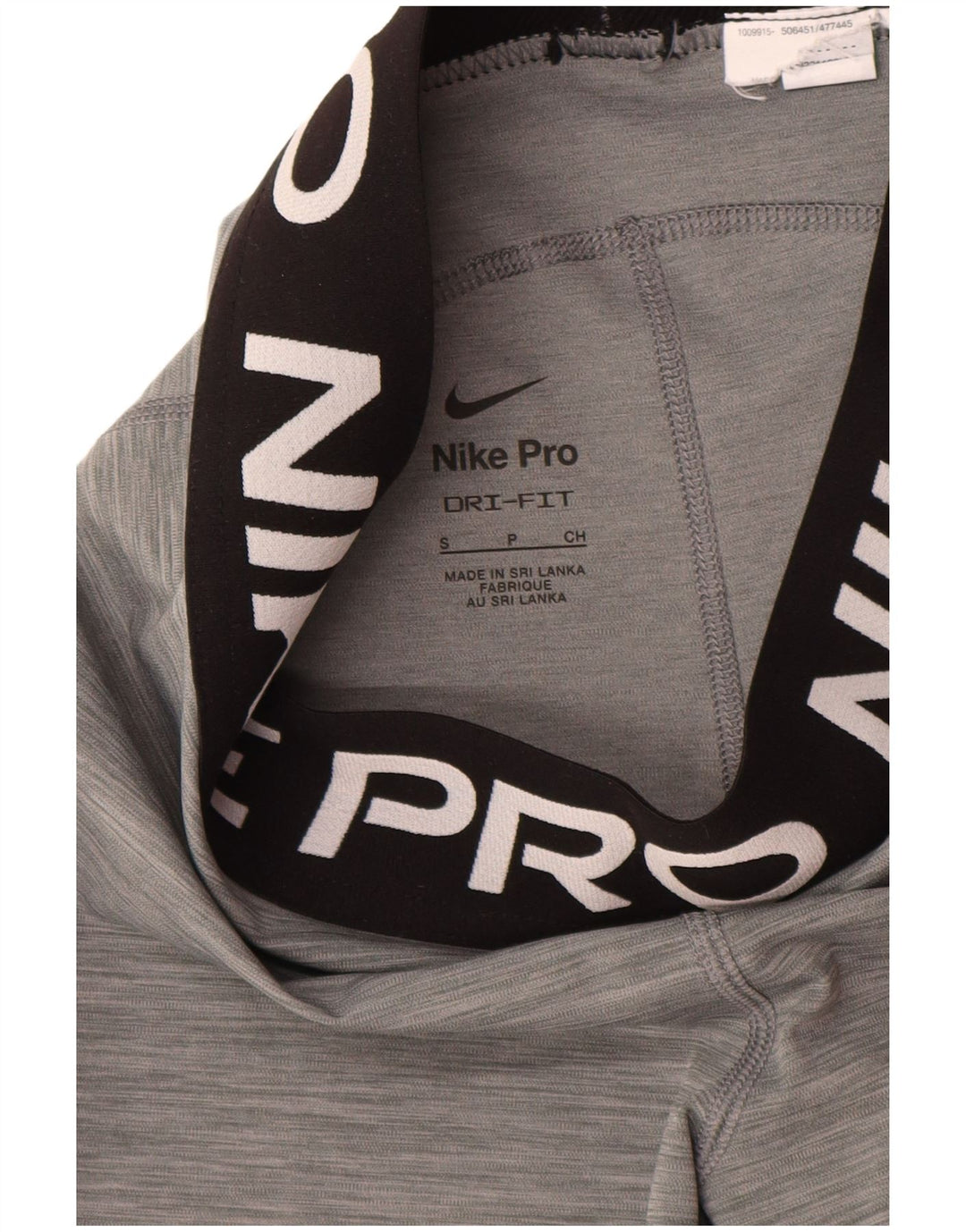 Pantaloncini sportivi Nike Dri Fit Graphic da donna UK 10 piccoli grigi chiazzati