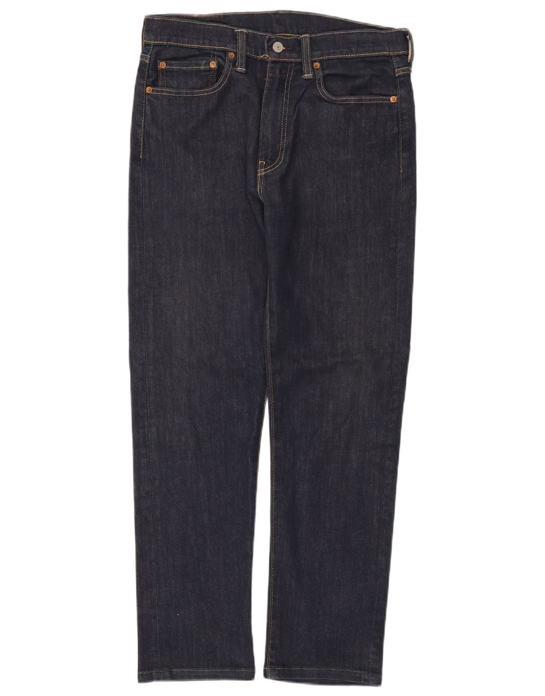 Jeans Levi's Uomo 522 Slim affusolati W31 L28 Blu Navy