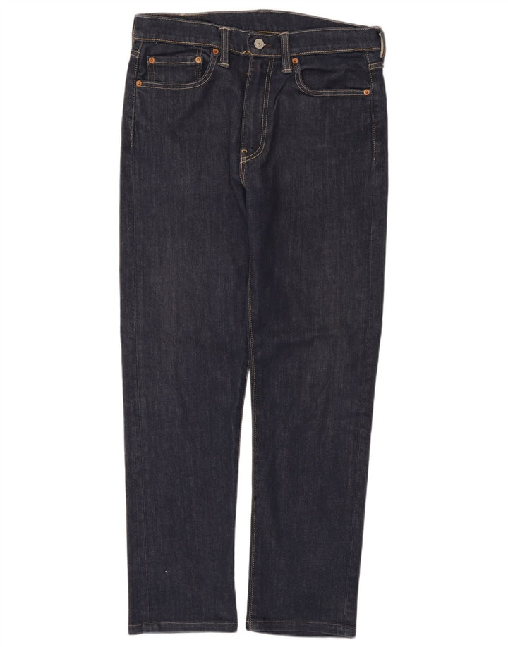 Jeans Levi's Uomo 522 Slim affusolati W31 L28 Blu Navy