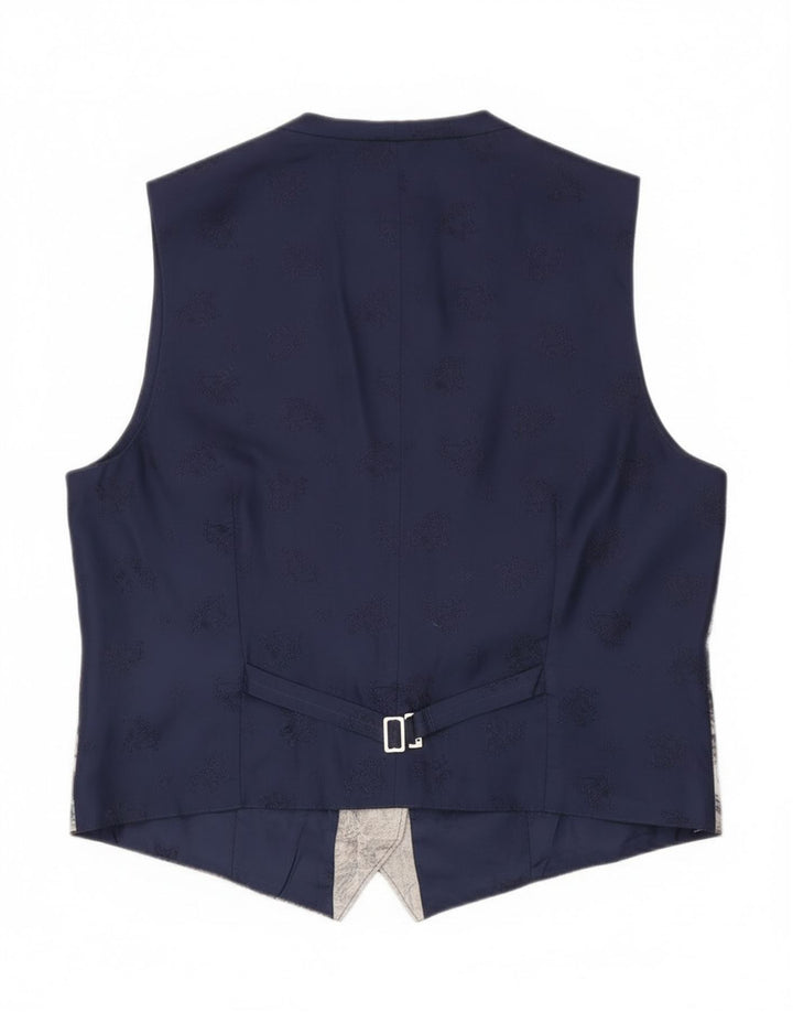 Gilet Uomo Julius Lang IT 52 Large Viscosa Patchwork Multicolore