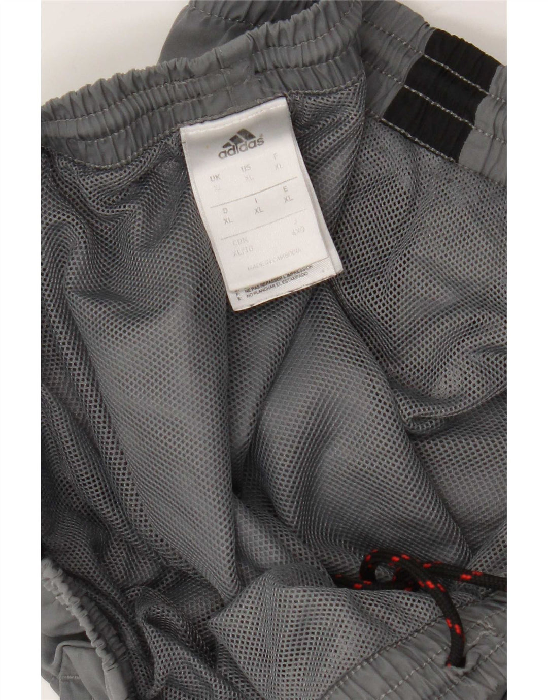 Pantaloni da tuta da uomo Adidas Joggers XL Poliestere color block grigio