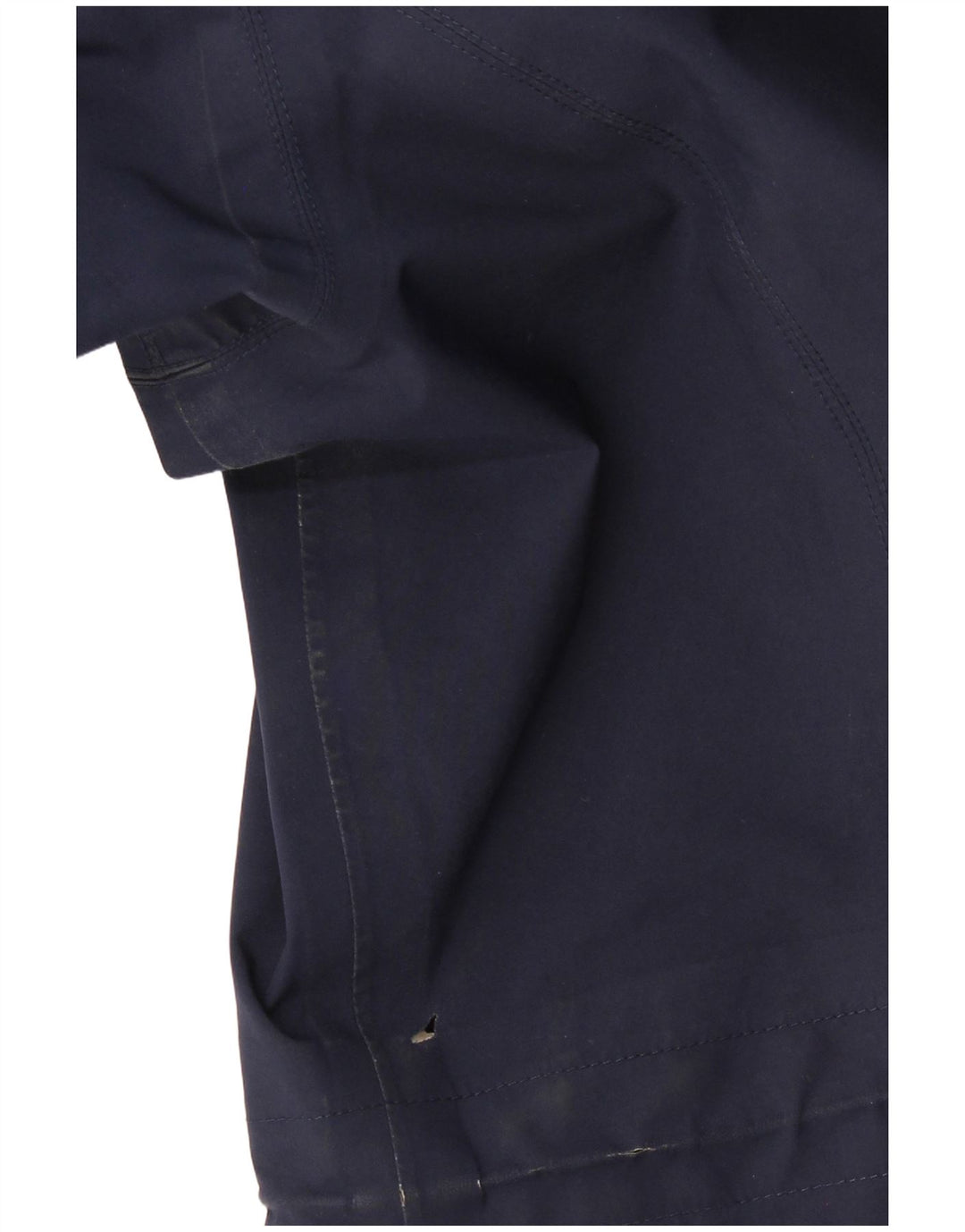 BERGHAUS Womens Hooded Rain Jacket UK 12 Medium Navy Blue Polyester