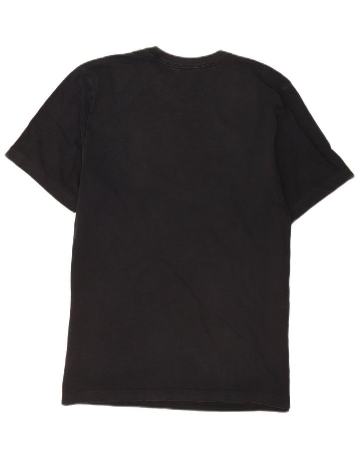 T-shirt grafica da uomo Nike Top in cotone nero medio