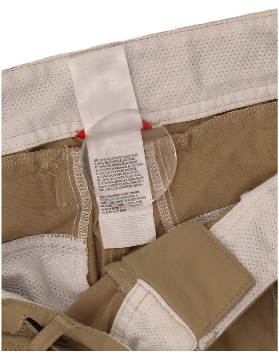 Pantaloni cargo dritti da donna The North Face US 4 Medium W30 L32 Beige