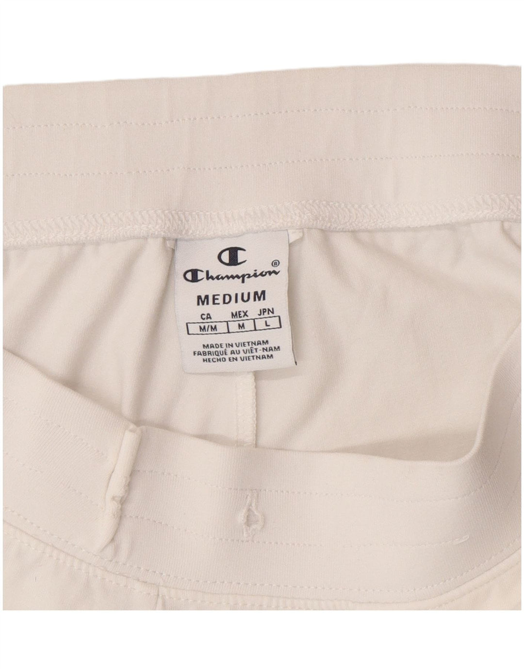 Pantaloncini sportivi grafici da donna Champion UK 12 Medium White