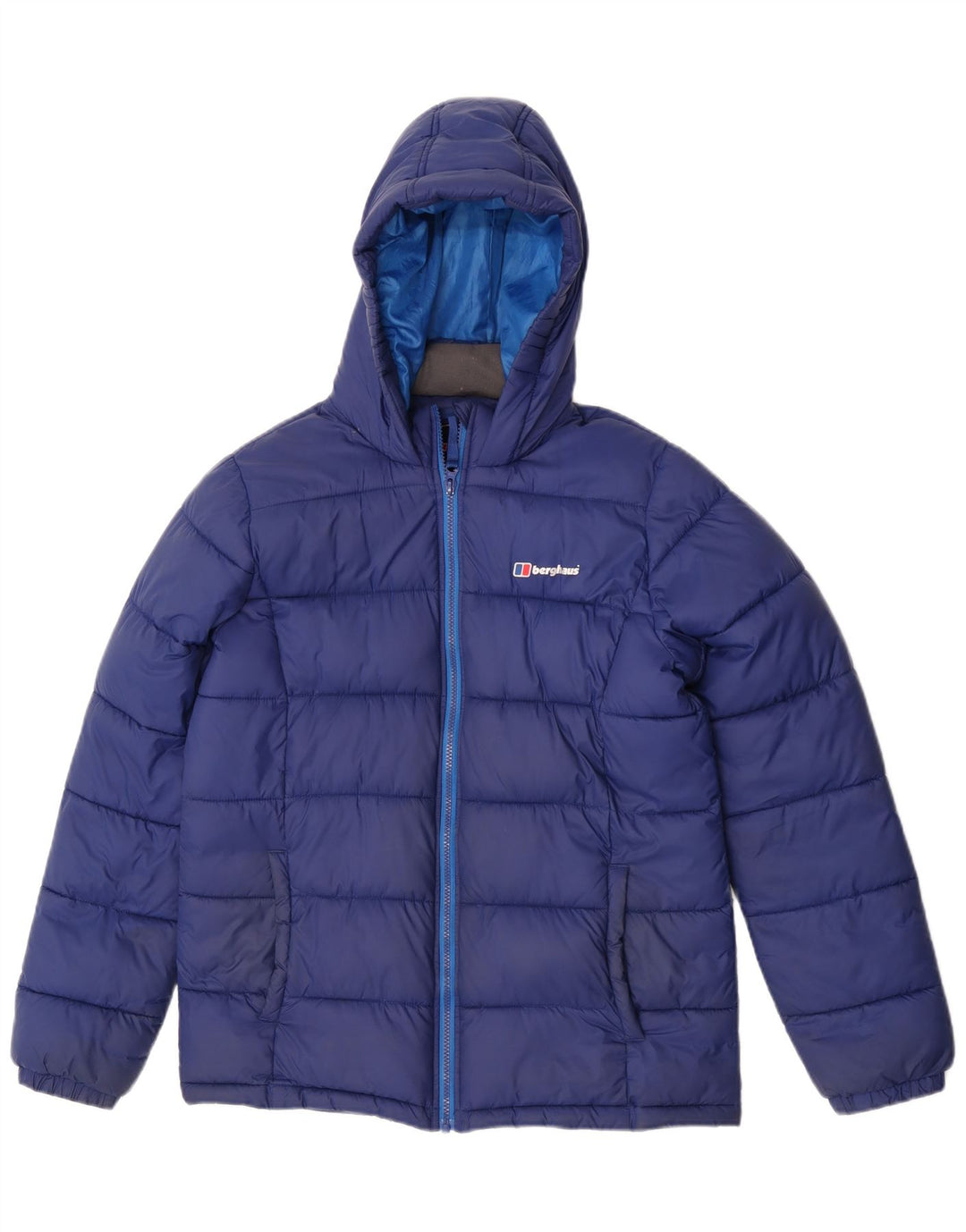 Giacca imbottita con cappuccio Berghaus per ragazzi 14-15 anni in poliammide blu
