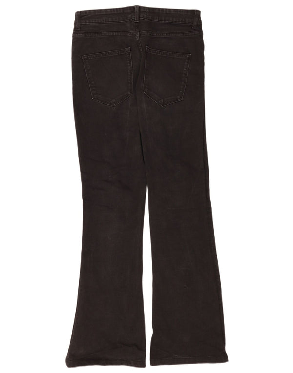 Jeans svasati da donna Zara EU 40 medio W30 L30 cotone nero