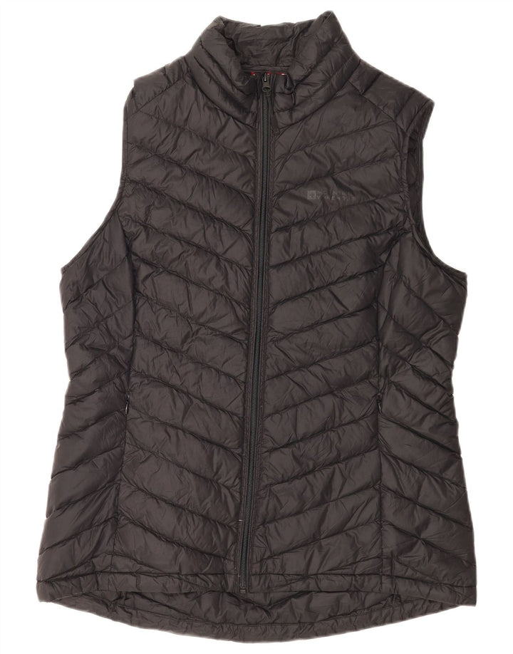 Gilet imbottito da donna Mountain Warehouse UK 16 grande in nylon nero