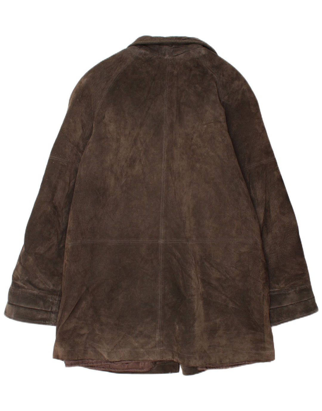 Soprabito Donna Scamosciato Oviesse IT 44 Pelle Marrone Medio