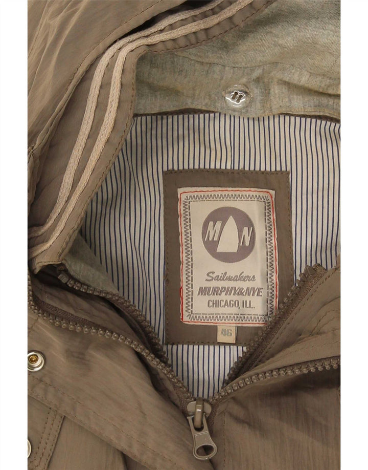 Giacca Parka militare con cappuccio da donna Murphy & Nye IT 46 Large Beige