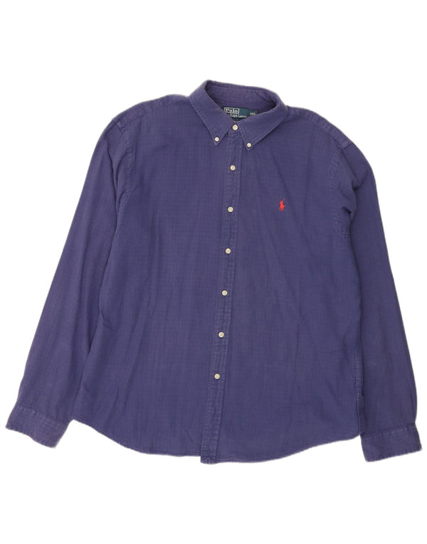 Polo Ralph Lauren da uomo slim fit polo 2XL cotone viola