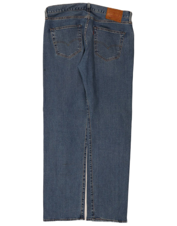 Levi's Uomo 501 Jeans dritti W33 L32 Cotone Blu