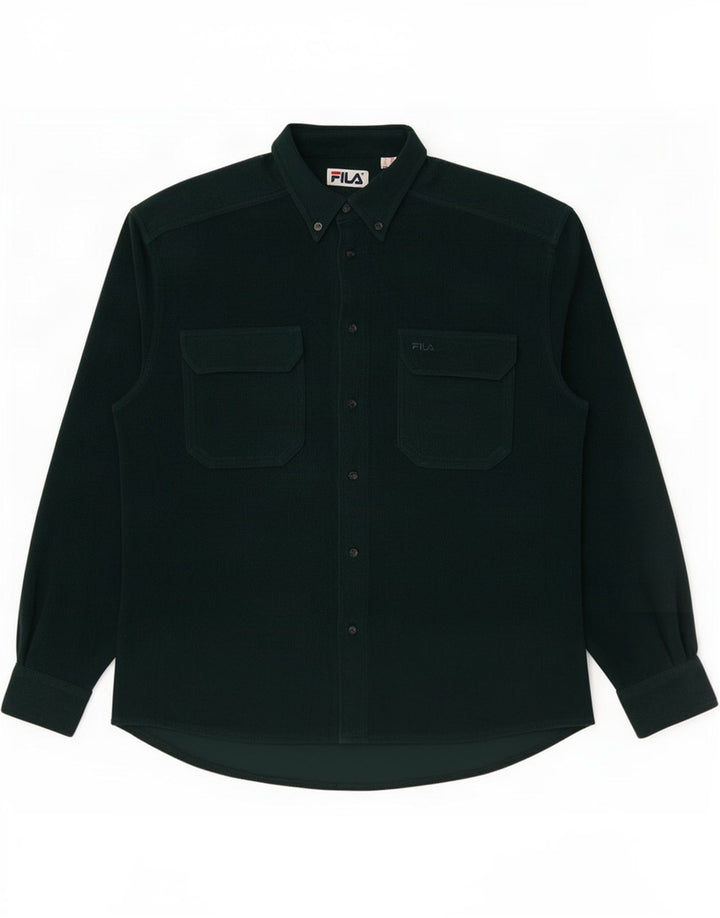 Maglia in pile Fila da uomo IT 50 verde medio