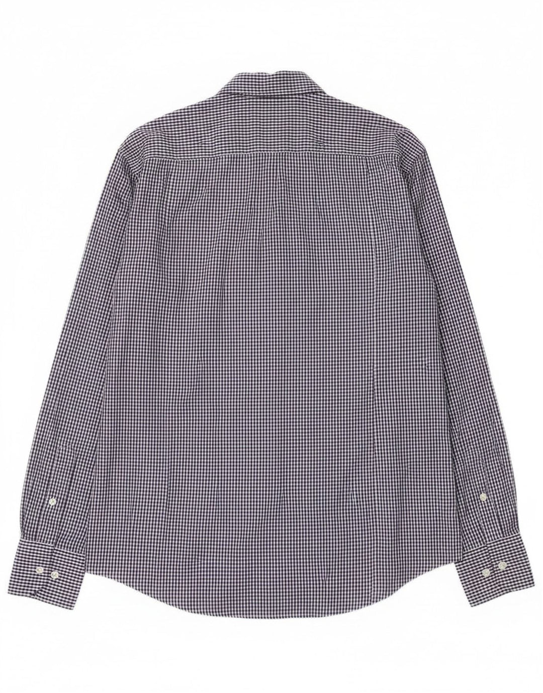 Camicia Kappa da uomo in cotone a quadretti blu medio