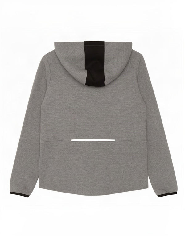 Giacca da ginnastica con cappuccio da donna Kappa UK 14 Colorblock grigio medio