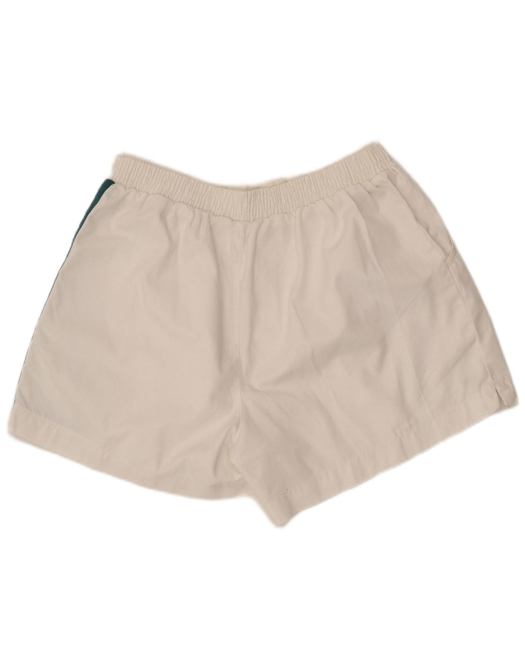 Pantaloncini chino da uomo Adidas W38 XL poliestere color block bianco